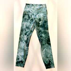 ♦️♦️ Lululemon Align High Rise Diamond Dye Starlight Smoked Spruce Size 4 ♦️ ♦️